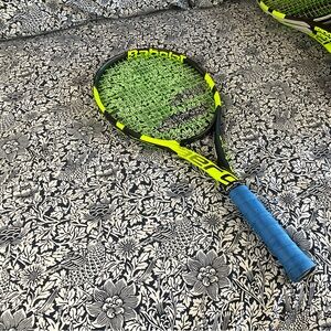 Babolat Black and Yellow Tennis Racket